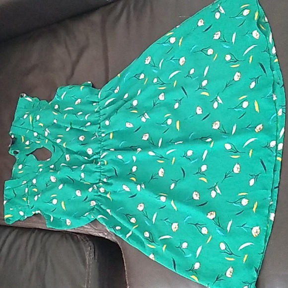 41 Hawthorn Dresses & Skirts - 41 Hawthorn Green Floral Mini Dress Size Petite Large